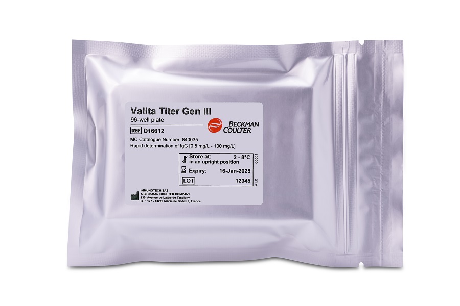 D16612_Valita Titer Gen III assay (0.5 - 100 mg/L), 96-well plate