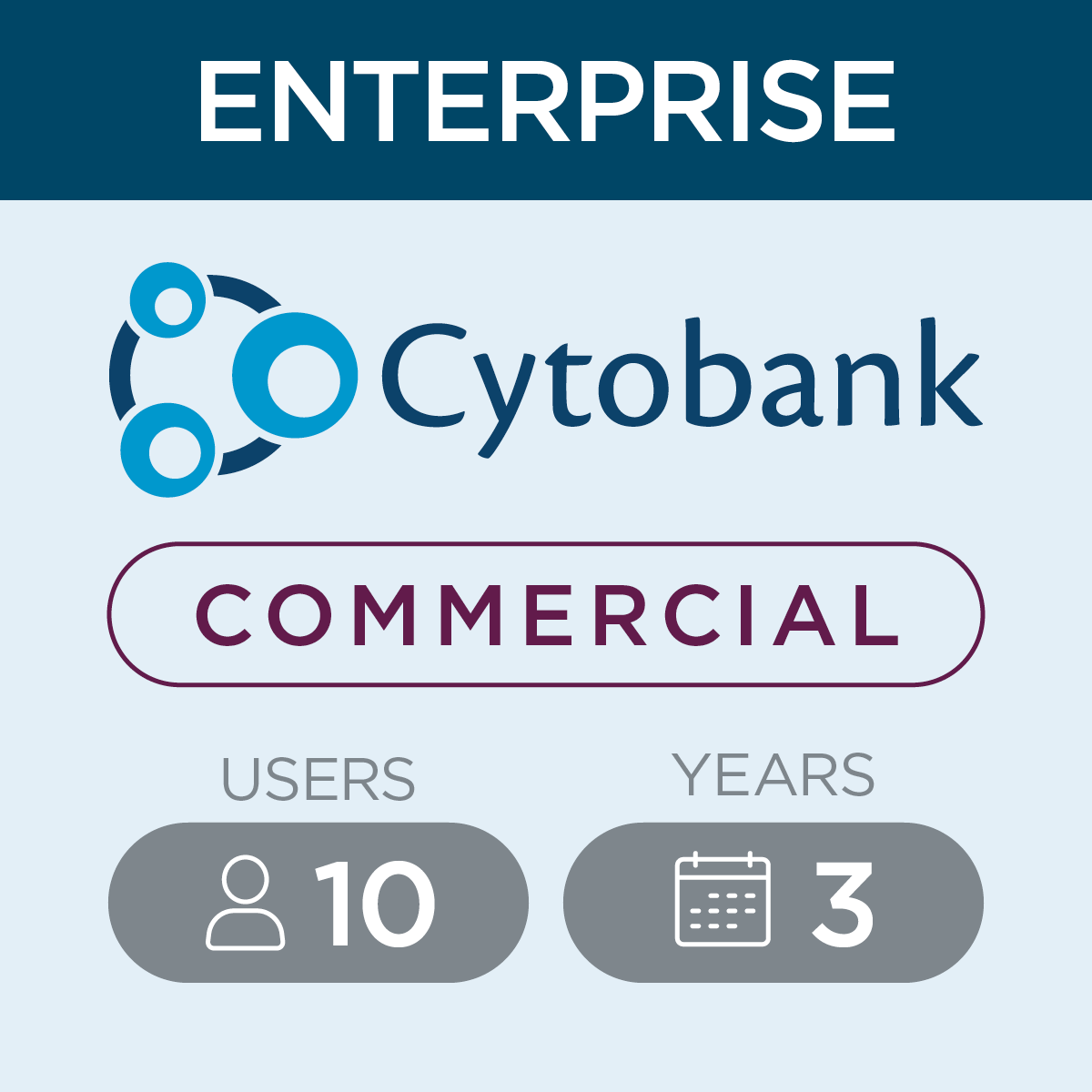 C47400_Cytobank Commercial Enterprise License, 10-user, 3-year