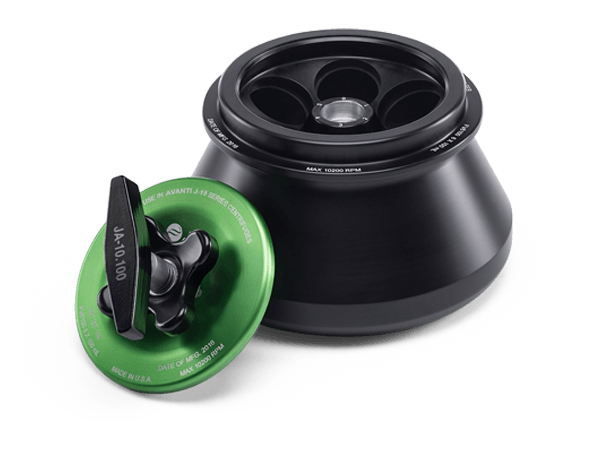 B77584_JA-10.100 Fixed Angle Rotor, 10.200 rpm, max. 11.420 x g, 6 x 100 mL