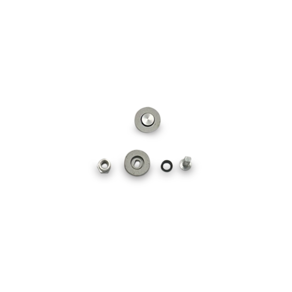 303624-8mm Diameter Aluminum Tube Cap Assembly, Quantity of One_1